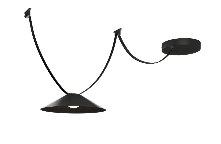 Best Paulmann Startsett for ULine belte system 12W Cone pendel Svart
