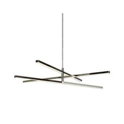 Discount Ms - belysning Stick takpendel 60 cm dimbar led - Krom