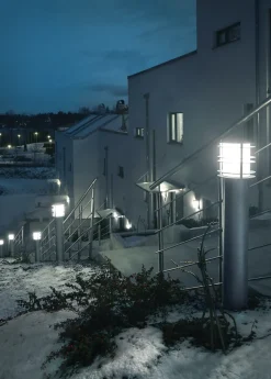Discount Norlys Stockholm pullert 1464 opalglass - Galvanisert stål