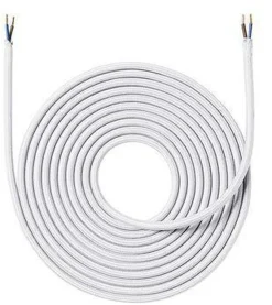 Sale Nielsen Light Stoffledning 4 meter uten jord - Hvit