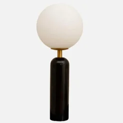 Outlet Lightup.no Stone bordlampe H50 Svart/Opal