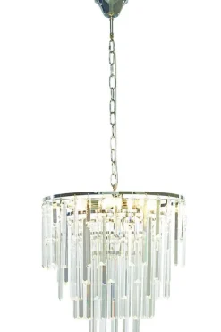 Online Aneta Lighting Strati krystallkrone Krom / Klar