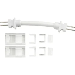 Sale Sg Armaturen As Stripline 230V Outdoor fleksibel skjøt 50 mm Hvit