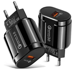 Online NorDesign Strømadapter USB A Svart