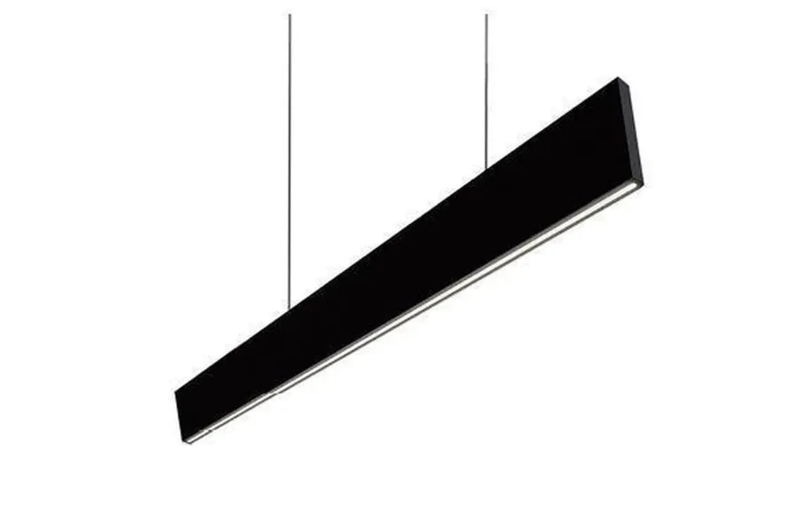 Best Antidark Supreme 150 Long takpendel opp og ned lys 45W 2700K Dimbar - Svart