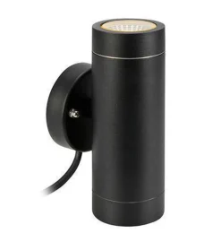Outlet Marksløjd Sylinder vegglampe - Garden 24 - Svart
