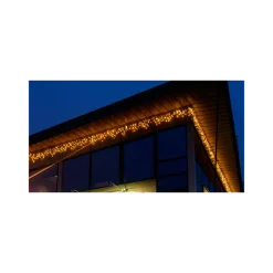 New Star Trading System led istappslynge 3 meter 50 lys varmhvit - Svart