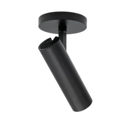Norlux Tania Mini Slim Surface takspot 9W 2700K RA90 Dimbar - Svart