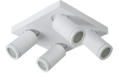 Best Lucide Taylor spot 4 lys IP44 baderom warm to dim 4x5W 2200-3000K Svart