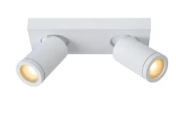 New Lucide Taylor spot 2 lys IP44 baderom warm to dim 2x5W 2200-3000K