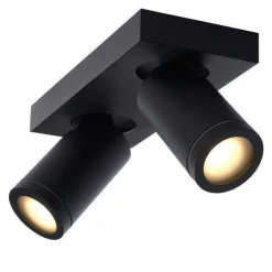 New Lucide Taylor spot 2 lys IP44 baderom warm to dim 2x5W 2200-3000K