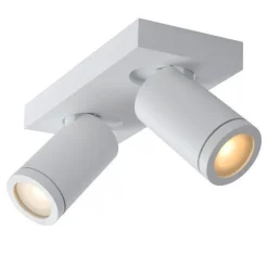 New Lucide Taylor spot 2 lys IP44 baderom warm to dim 2x5W 2200-3000K