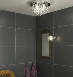 Outlet Aneta Lighting Teresa baderomslampe IP44 Krom