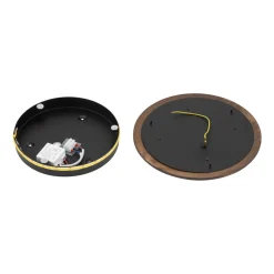 Nowodvorski Timber rund vegglampe 25 cm 10W 3000 Kelvin Brun