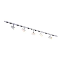Best Ms - belysning Trackline Conic spotskinne 1,5 meter 5 spot - Hvit
