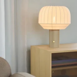 Clearance Northern Tradition bordlampe Offwhite