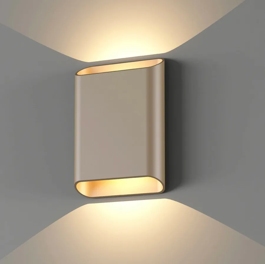 Outlet NorDesign Trem K2 vegglampe 2 x 6W 3000 Kelvin - Dimbar Svart