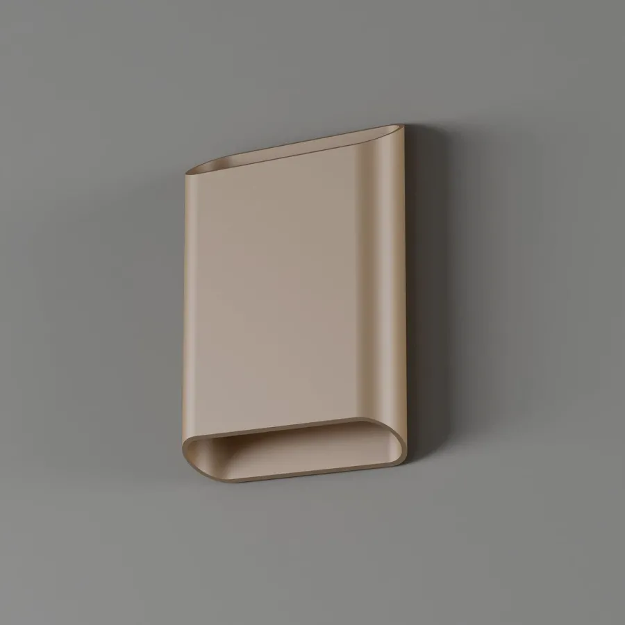 Outlet NorDesign Trem K2 vegglampe 2 x 6W 3000 Kelvin - Dimbar Svart