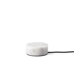Outlet Design by Us Trip oppladbar bordlampe - marmor/ skjerm Hvit