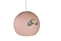 New Venture Home Tubbie takpendel 3 lys - Dusty Pink Rosa