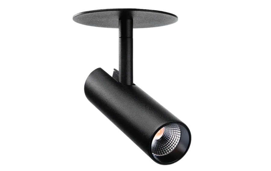 Sg Armaturen As Tube Micro R takspot for innfelling 15W 3000K dimbar Hvit