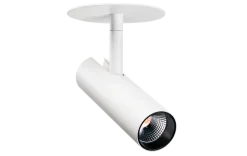 Sg Armaturen As Tube Micro R takspot for innfelling 15W 3000K dimbar Hvit