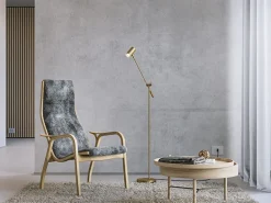 Sale Belid Tyson gulvlampe m/vipp Svart