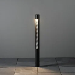 New Konstsmide Udine pullert utendørs 97 cm 12W 3000K IP65 - Svart