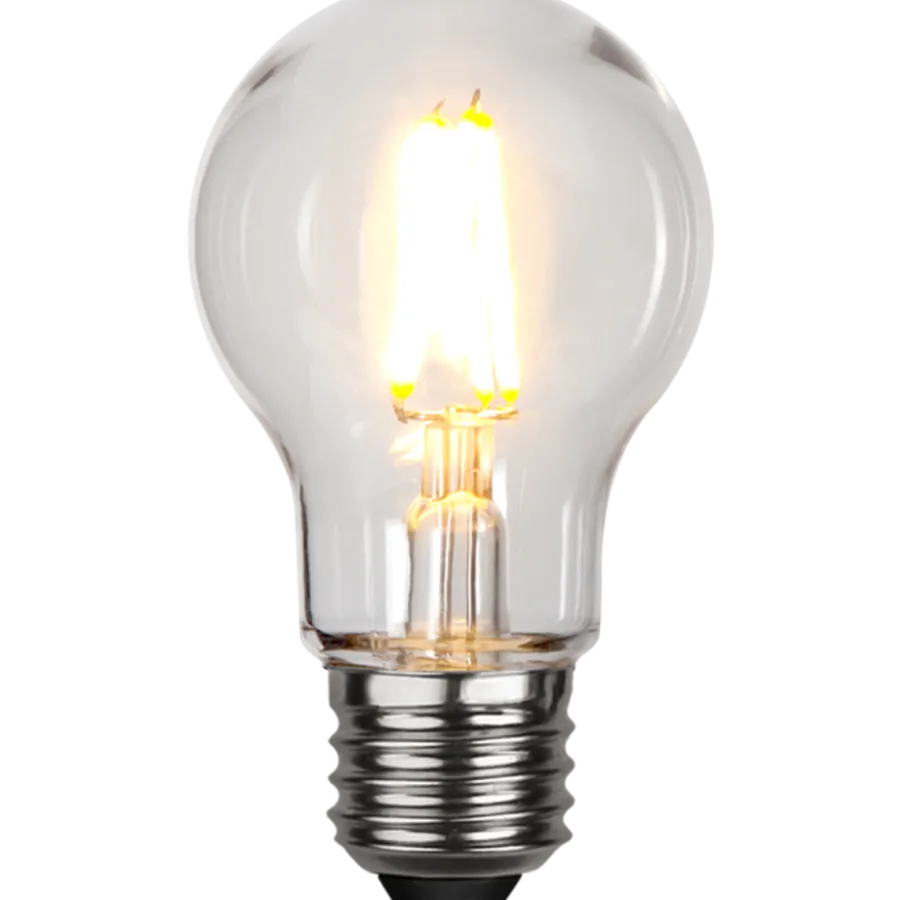 New Star Trading Utendørs E27 Filament LED 2,5W 2700K 55mm ikke dimbar - Klar