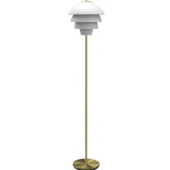 Belid Valencia gulvlampe Hvit / Messing