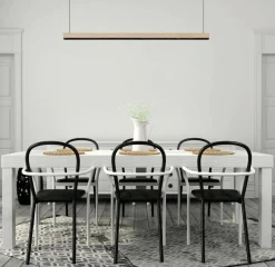 New NorDesign Valentina takpendel 152 cm opp/ned lys 2700 Kelvin Eik