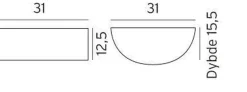 Clearance Norlys Vasa 127 LED