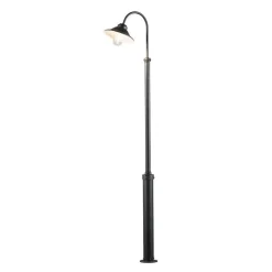 Online Konstsmide Vega stolpe 240 cm - Svart