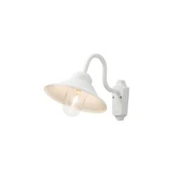 Best Konstsmide Vega vegglampe - Hvit