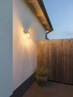 Best Konstsmide Vega vegglampe utendørs IP54 E27 - stål Galvanisert