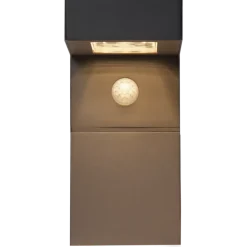 Clearance Star Trading Vegglampe Solcelle med sensor - Svart