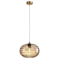 Ms - belysning Verona takpendel 30 cm - Amber