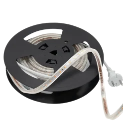 New Lightup 230V LED-Strip 9,2W 3000K IP65 Dimbar m/stikkontakt - 5 meter Hvit