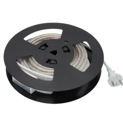 Online Norlux 230V LED-Strip 9,2W 3000K IP65 Dimbar m/stikkontakt - 20 meter Hvit