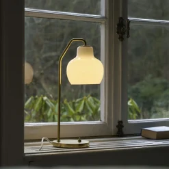 Discount Louis Poulsen VL Ring Crown bordlampe Messing/opal