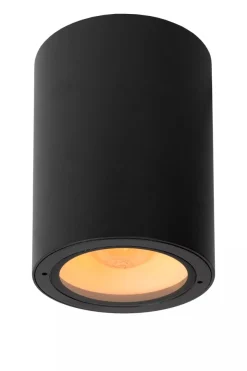 Hot Lucide Volantis downlight utendørs IP54 E27 - Svart