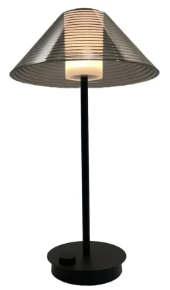 New NorDesign Volar oppladbar bordlampe 3,9W 2200 Kelvin IP44 - Dimbar Svart