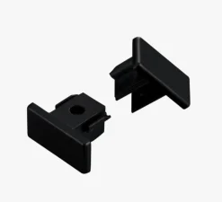 NorDesign Vox endestykke 1 stk - Svart