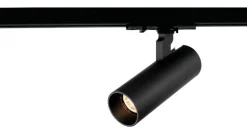 New NorDesign Vox Ezra spotskinne 5 spotter 2 meter 5x10W 3000K dimbar RA90 - Svart
