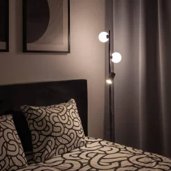 Discount TK Lighting Vox gulvlampe 3-lys Svart