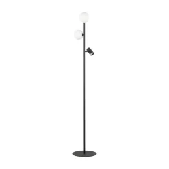 Discount TK Lighting Vox gulvlampe 3-lys Svart