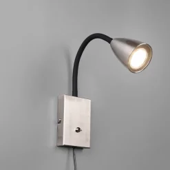 Sale Trio Lighting Wanda vegglampe - Nikkel