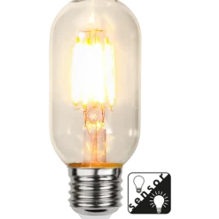 Best Star Trading 4W E27 LED med sensor 2100K 45mm Klar