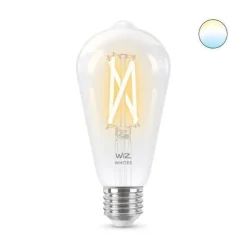 Clearance WiZ E27 Lyspære filament A64 6,7W Wifi - Justerbar fargetemperatur 2700-6500 Kelvin