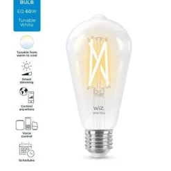 Clearance WiZ E27 Lyspære filament A64 6,7W Wifi - Justerbar fargetemperatur 2700-6500 Kelvin